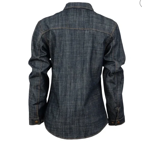 STS Ranchwear Dark Blue Jean Waylon Shirt Jacket NWT XL - Picture 2 of 7